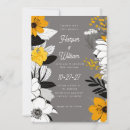 Search for black white yellow wedding invitations Trendy