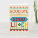 Search for goodbye good luck farewell cards Typography