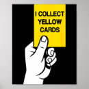 Search for funny soccer posters Yellow