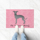 Search for greyhounds doormats Italian greyhound