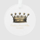 Search for gold crown christmas tree decorations Elegant
