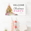 Search for corporate holiday party banners Welcome