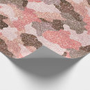 Search for faux glitter wrapping paper Blush pink