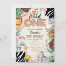 Search for leopard 1st birthday invitations Animals
