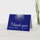 Search for royal blue thank you cards Silver