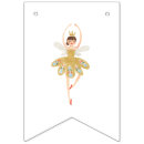 Search for ballerina bunting flags Party