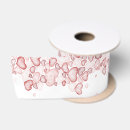 Search for valentines ribbon Seamless pattern