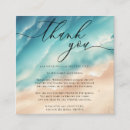 Search for mini thank you cards Beach