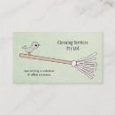 Search for cleaner business cards Janitor