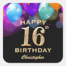 Search for black balloons stickers Happy birthday