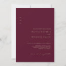 Search for burgundy and gold wedding invitations Qr code