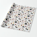Search for musical instrument wrapping paper Pattern