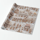 Search for christmas cute wrapping paper Gingerbread