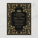 Search for glam quinceanera invitations Quinceañera