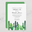 Search for cacti invitations modern
