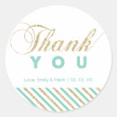 Search for mint bridal shower stickers Thank you
