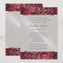 Search for red silver quinceanera invitations Elegant