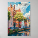 Search for bruges posters Watercolor
