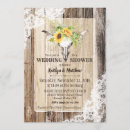 Search for barn wood bridal shower invitations Bohemian