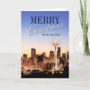 Search for seattle christmas cards Cityscape