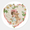 Search for vintage friendship stickers Valentine