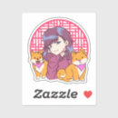Search for manga lovers stickers Otaku