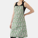 Search for red leaf aprons Floral pattern