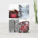Search for winter seasonal cards Red