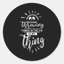 Search for throwing stickers Joke