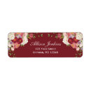 Search for lavender wedding return address labels White