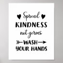 Search for wash hands signs Black and white