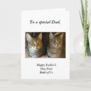 Search for cat fathers day cards Cute