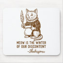 Search for funny cat quotes mousepads Modern