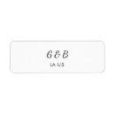 Search for romantic script return address labels Calligraphy script typography