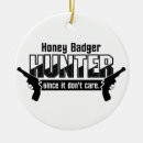 Search for funny hunting christmas tree decorations Hunter