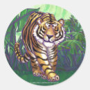 Search for tiger head stickers Wild animals