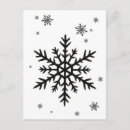 Search for winter design postcards Snowflake