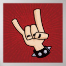 Search for devil horns posters Rock