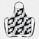 Search for black art aprons Geometric