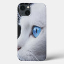 Search for cats eye iphone cases Blue eyes cat