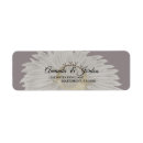 Search for with daisies return address labels For her