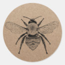 Search for vintage kraft stickers Beekeeping