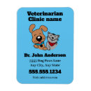 Search for animal vet magnets Dog