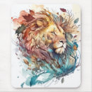Search for lion portrait mousepads Nature