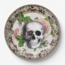 Search for skull and roses plates Gothic
