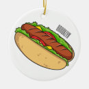 Search for hot dog christmas tree decorations Sausage