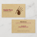 Search for bagpipes business cards Bagpiping