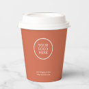 Search for paper cups Logo