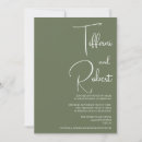 Search for sage green wedding invitations Simple