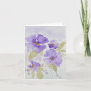 Search for purple flower blank cards Lavender